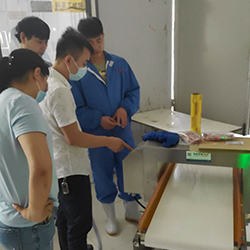 鑫科源農(nóng)產(chǎn)品有限公司安裝食品金屬探測(cè)器