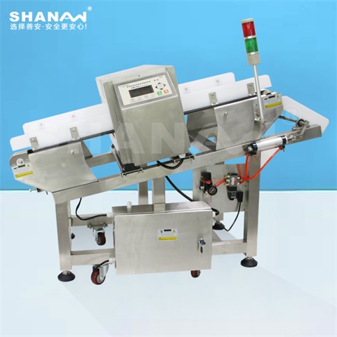 食品金屬探測器可以配置不同的自動(dòng)剔除系統(tǒng)